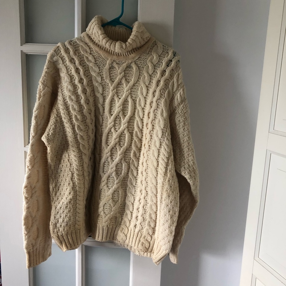 Carriage Donn Irish Wool Sweater XL